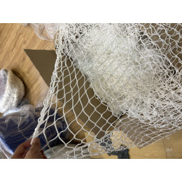 Готовое ограждение для спортивных и детских площадок, 40х40мм, d=3,1 мм, белая размер 2х36м - 1 шт