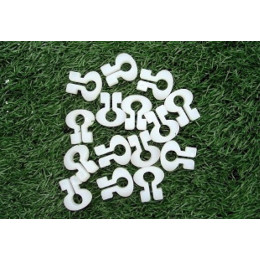 Ворота алюминиевые 3х2 м, профиль 80х80 мм, мини-футбольные/гандбольные (разборные, пристенные)