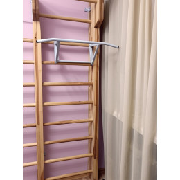 Турник навесной металлический на шведскую стенку