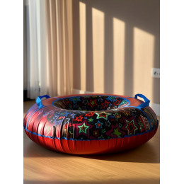 Сноутьюб V76 RED STAR оптимальный с сиденьем