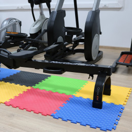 Мат-пазл повышенной плотности 48х48 см, 8 мм (Черный)