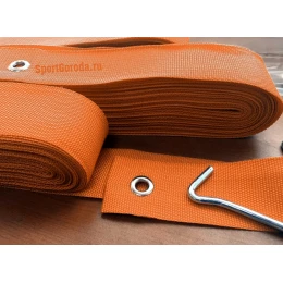 Разметка для пляжного футбола 28х37м - оранжевый (ленты)