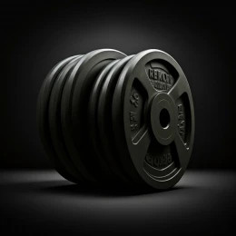 Комплект штанга и гантели MironFIt чугунный 65 кг