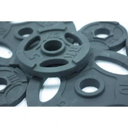 Штанга тренировочная 51 мм 120 кг С металлическими дисками